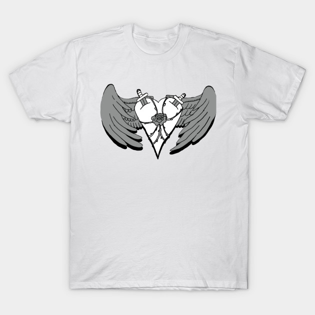 Winged Heart T-Shirt-TOZ